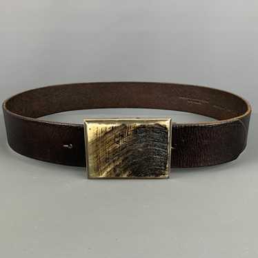  OTHER STORIES Circle Buckle Leather Belt