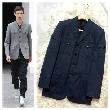 Balenciaga Balenciaga 4B cotton jacket 46 dark bl… - image 1