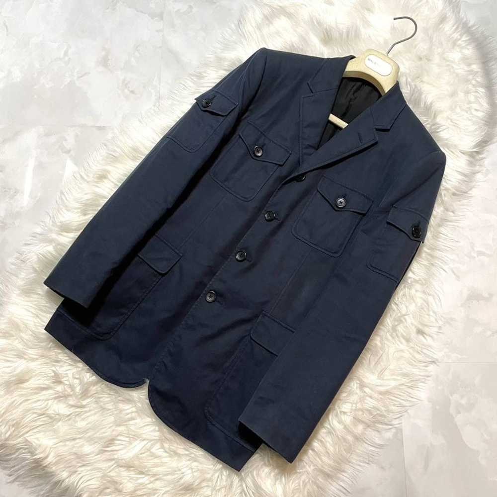 Balenciaga Balenciaga 4B cotton jacket 46 dark bl… - image 4