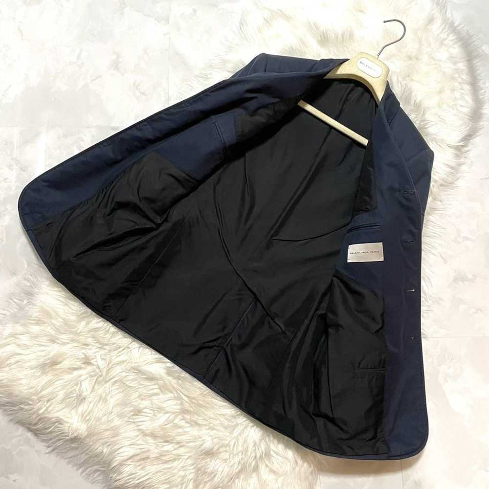 Balenciaga Balenciaga 4B cotton jacket 46 dark bl… - image 6
