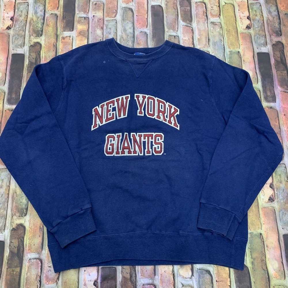 Vintage 80s Champion Giants Sweatshirt L or XL New York NFL Football