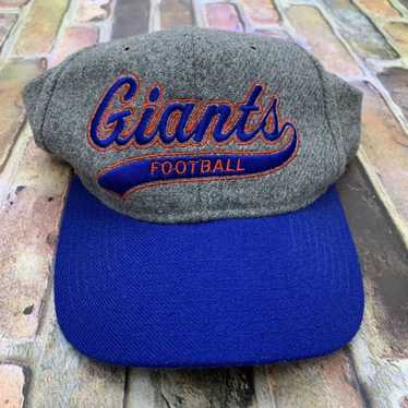 Retro New York Giants Mens Trucker Hat Navy Snapback 1950 Throwback Football