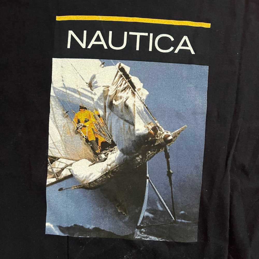 Nautica Vintage 90s Nautica Made in USA sailing s… - image 5