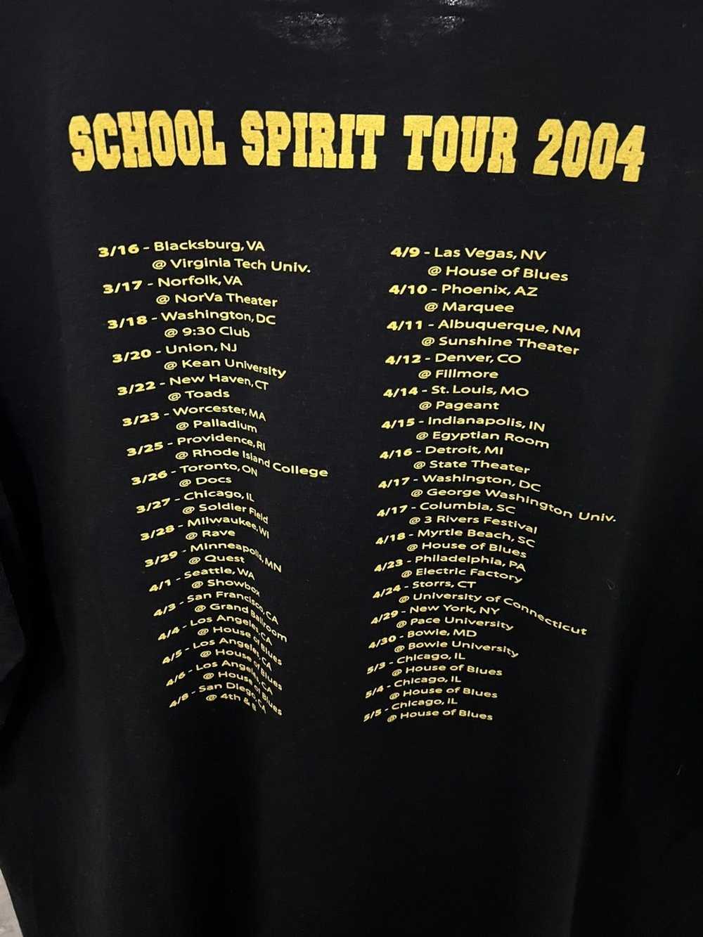 Kanye West Vintage Kanye West 2004 School Spirt T… - image 4