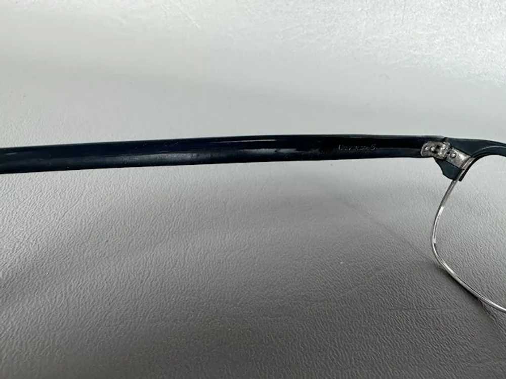 1950s Deadstock Gray Browline Eyeglass Frames, G-… - image 10