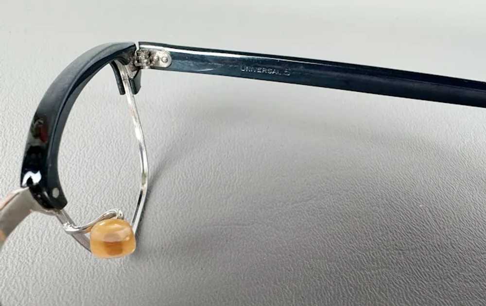 1950s Deadstock Gray Browline Eyeglass Frames, G-… - image 7