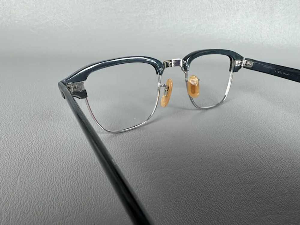 1950s Deadstock Gray Browline Eyeglass Frames, G-… - image 8