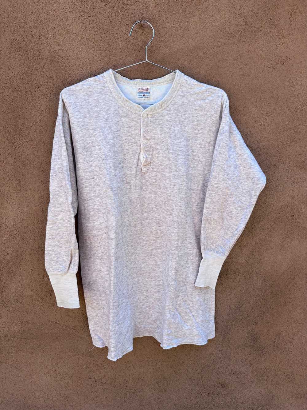 Duofold Henley Style Long Sleeve Shirt - image 1