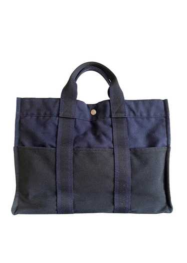 Hermès 1990 pre-owned Toto canvas tote bag - Grey