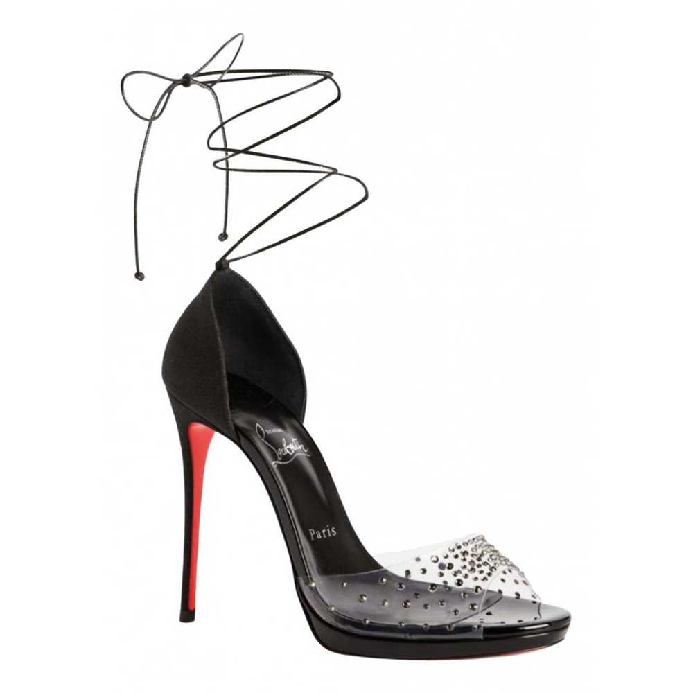 Christian Louboutin Degrastrass glitter heels - image 1