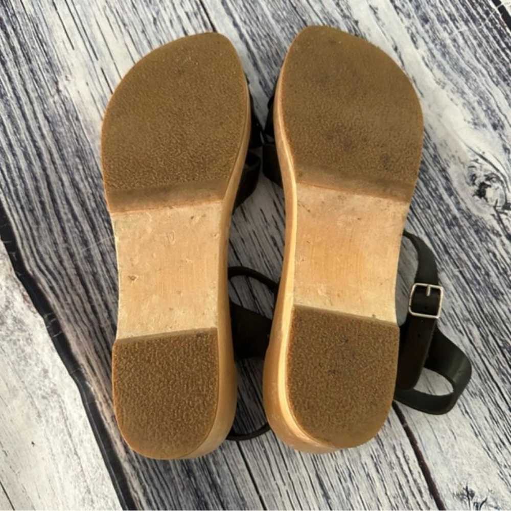 Swedish Hasbeens Leather mules & clogs - image 10