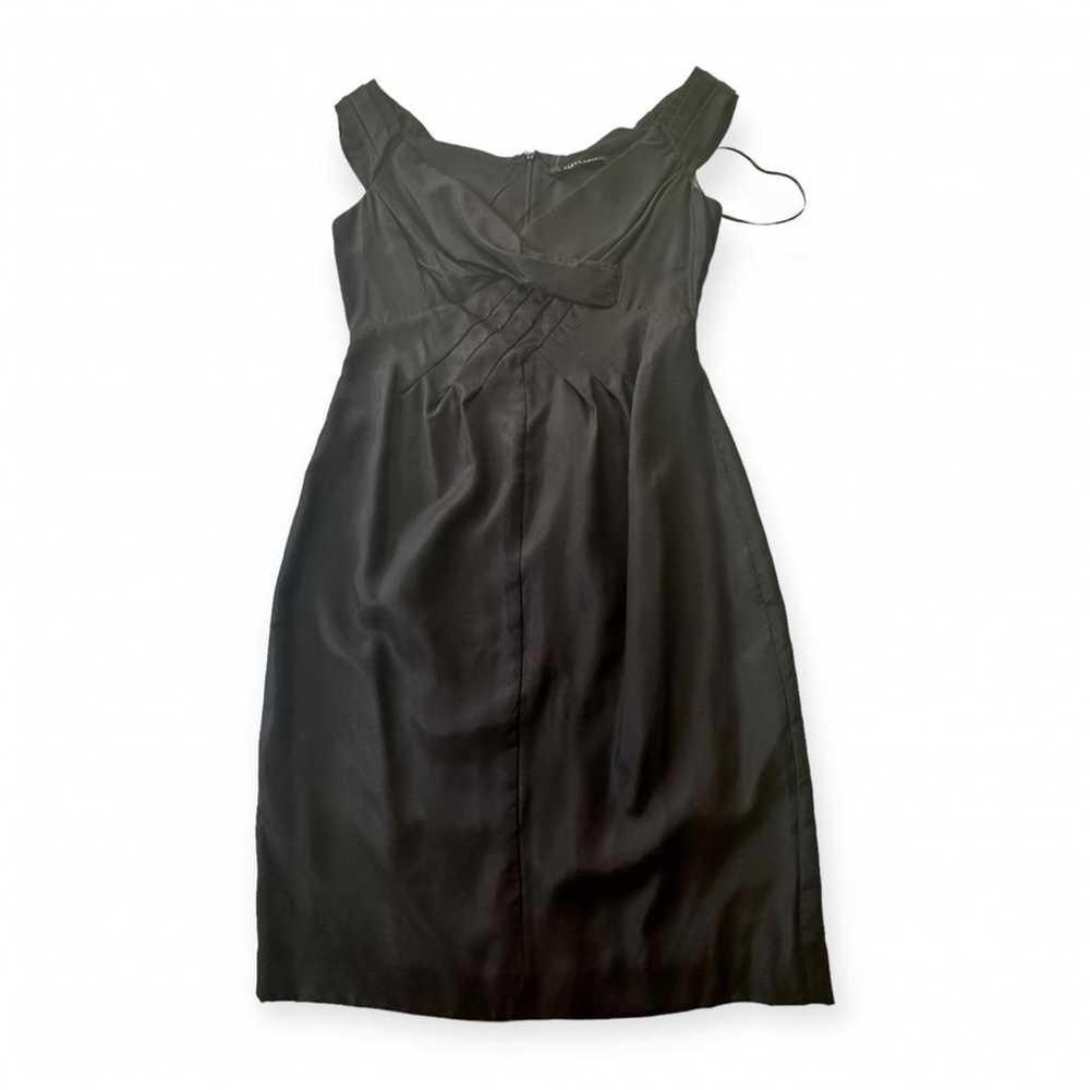 Black Halo Silk mini dress - image 10