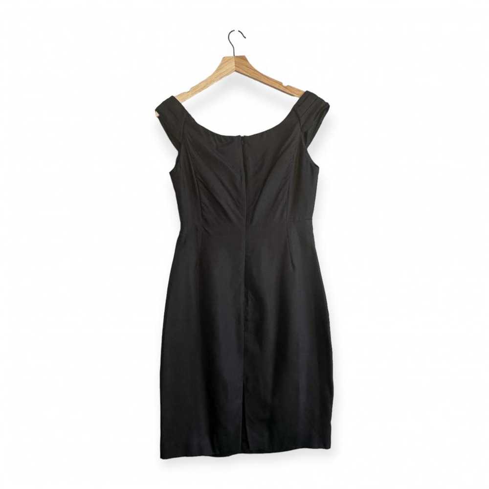 Black Halo Silk mini dress - image 7