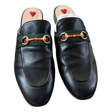 Gucci Princetown leather flats - image 1