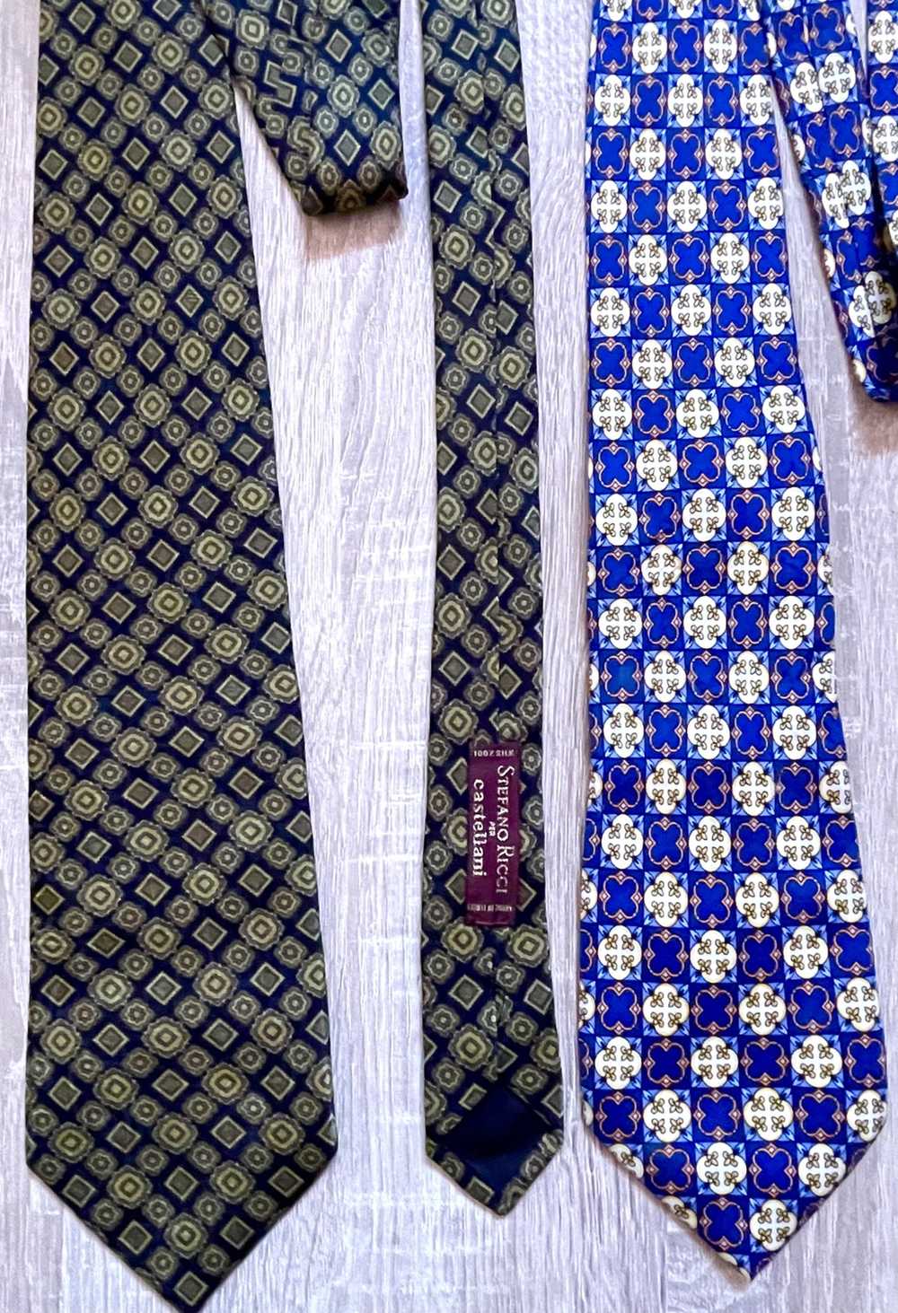 Stefano Ricci 🔥 2x bundle silk ties Stefano Ricc… - image 2