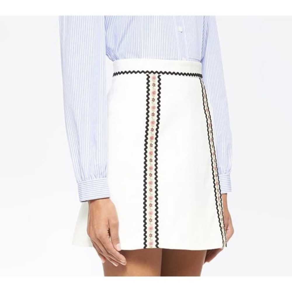 Miu Miu Skirt Cotton in White - image 3