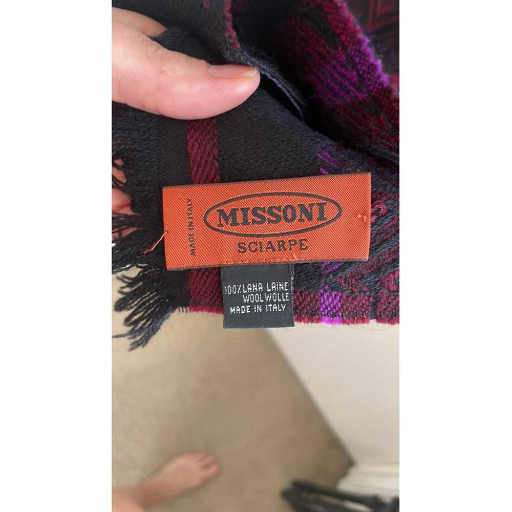 Missoni Wool scarf - image 6