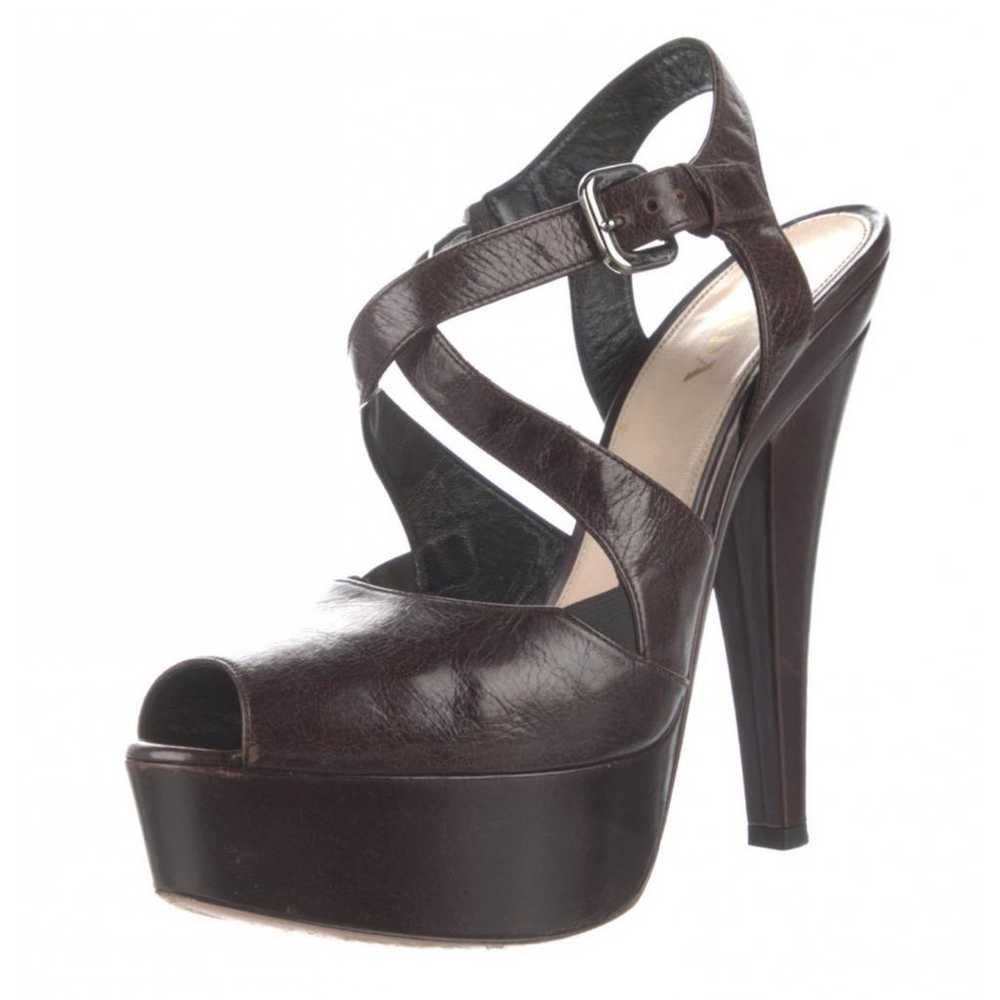 Prada Leather heels - image 3