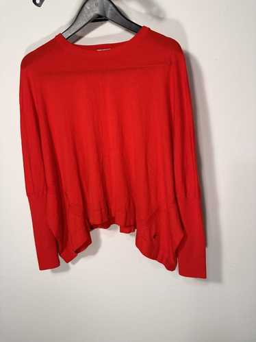 Kenzo Kenzo Paris Red Wool Relaxed Sweater M