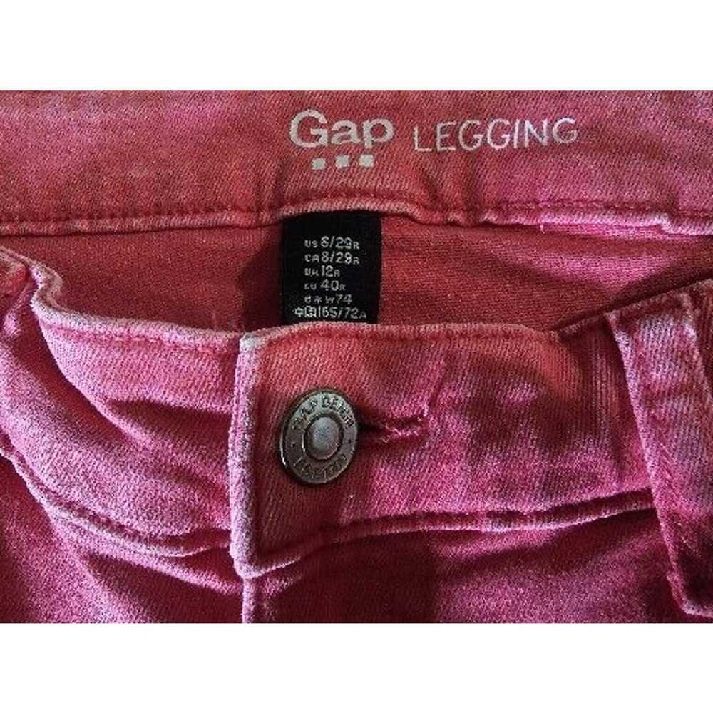 Gap Gap Womens Size 8/29R Hot Pink Denim Universa… - image 2