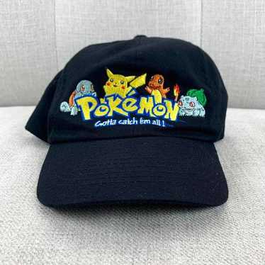 Pokémon Hat Gotta Catch 'Em All Boonie Bucket Hat Cap 90s Vintage Nintendo