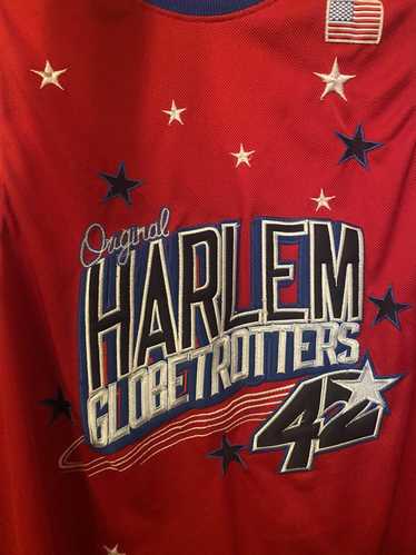 Original Platinum Fubu Harlem Globetrotters 75th Anniversary Jersey XL
