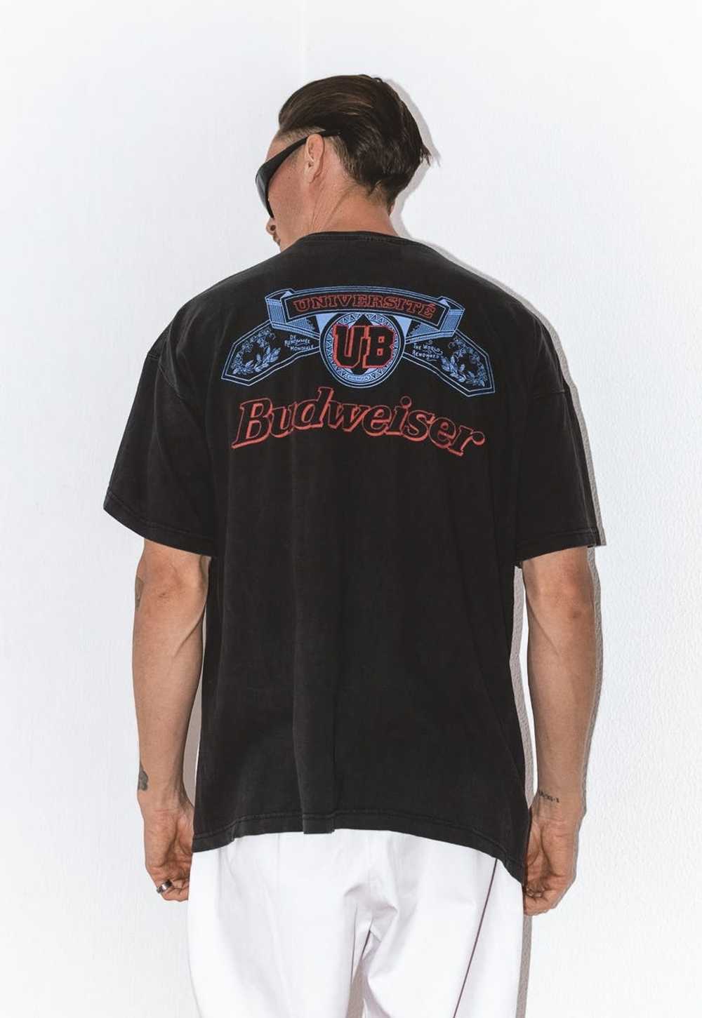 Rock Tees × Streetwear × Vintage 90s Faded univer… - image 4