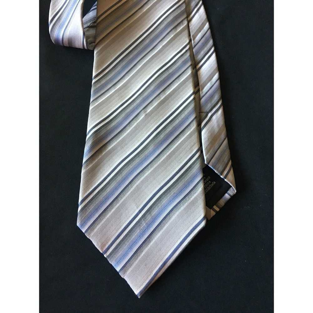 Van Heusen VAN HEUSEN Hand Made 100% Silk Tie Men… - image 3