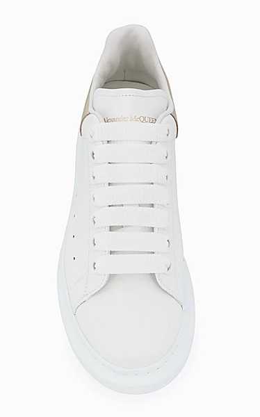 Alexander McQueen Women's Oversized Sneaker in Whi