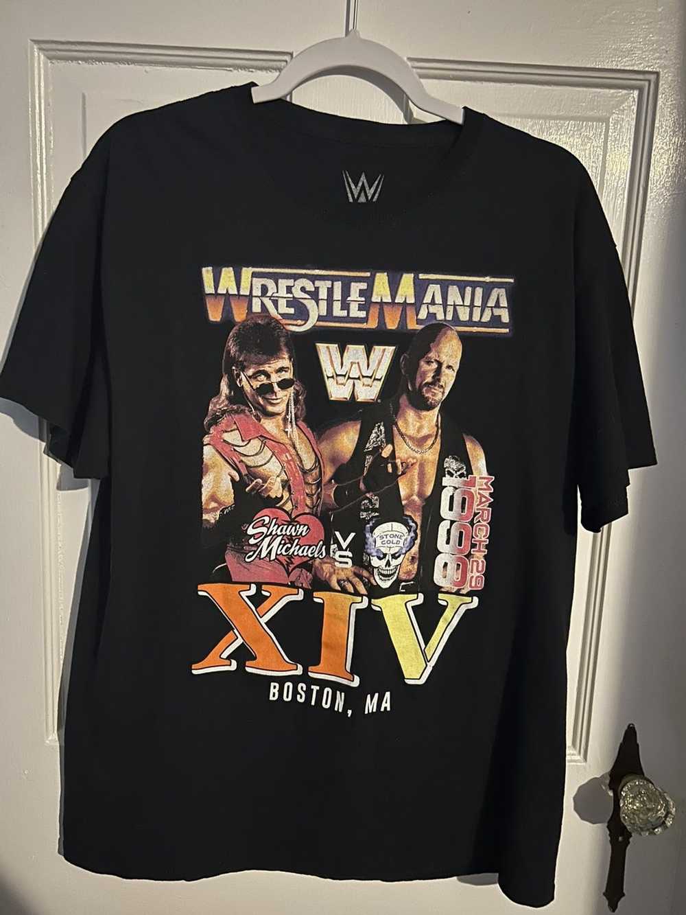 Wwe VINTAGE WWE WRESTLEMANIA SHIRT STONE COLD X SHAWN… - Gem