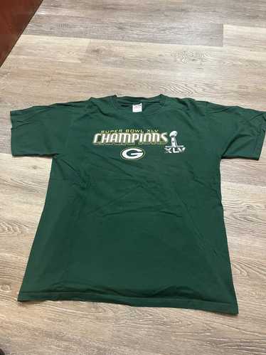 Green Bay Packers Super Bowl XLV Champions T-Shirt Reebok Men’s Large  Vintage