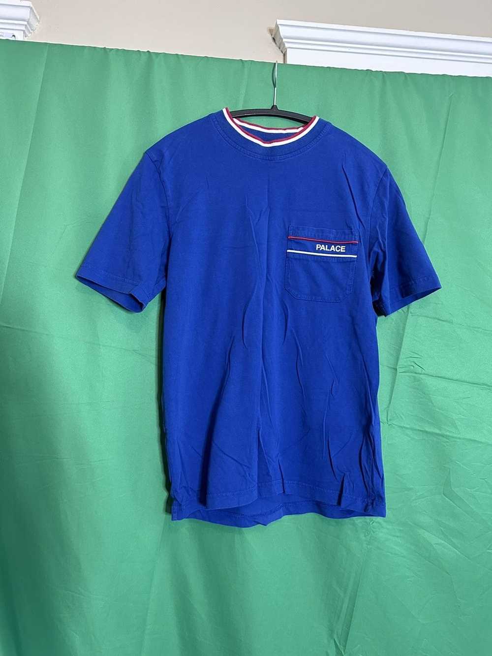 Palace Tipper logo pocket mock neck t-shirt - image 1