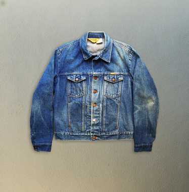 Streetwear × Vintage 80s Rustler Denim Jacket Larg