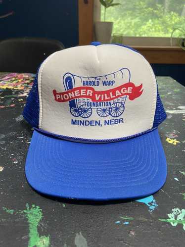 Trucker Hat × Vintage Pioneer village 90s vintage 