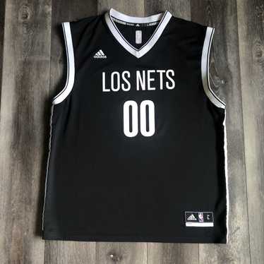 Official New Era NBA Team Logo Brooklyn Nets Black Shorts B9231_543  B9231_543