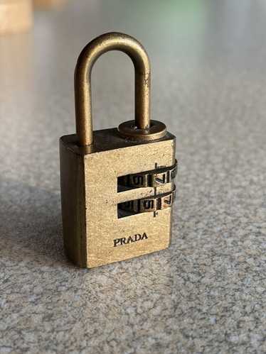 Designer × Luxury × Prada Prada lock old antique g