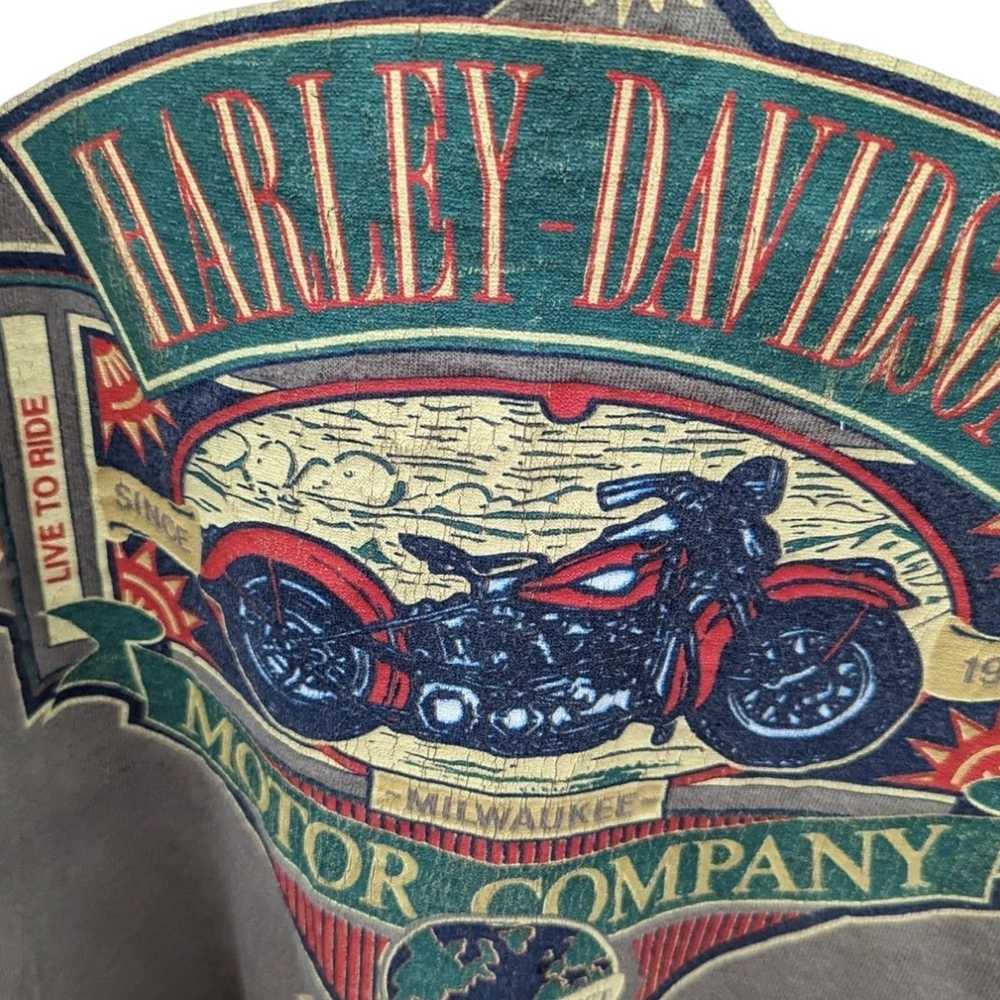 Harley Davidson × Vintage Vintage Harley Davidson… - image 2