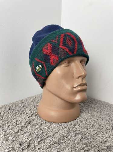 Lacoste × Ski × Vintage Lacoste hat wool vintage … - image 1