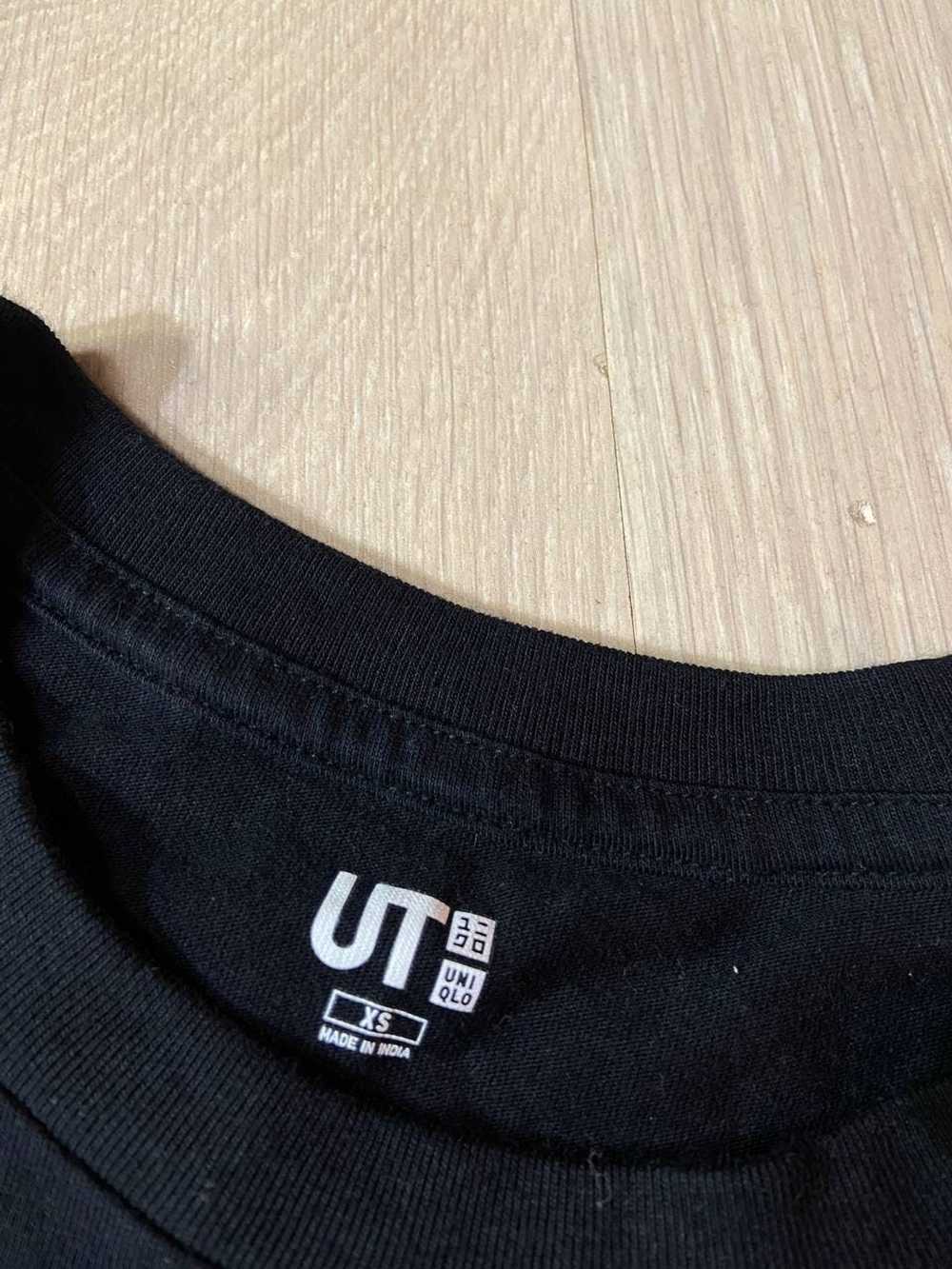 Japanese Brand × Uniqlo Black T shirts Ut Uniqlo … - image 3