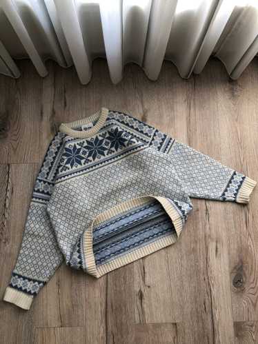 Voss Fair Isle Scandinavian outlet Wool Sweater