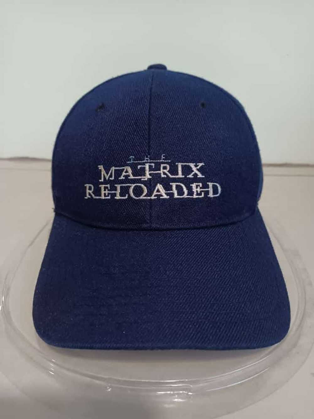 Movie × Vintage The Matrix Reloded Movie Hat - image 1