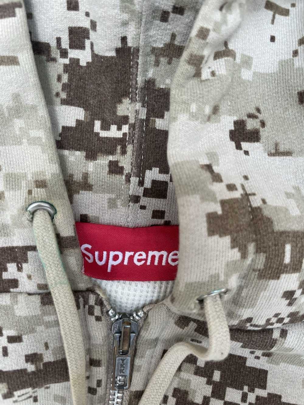 Supreme Supreme Arc Logo Thermal Zip Up Sweatshirt - image 3