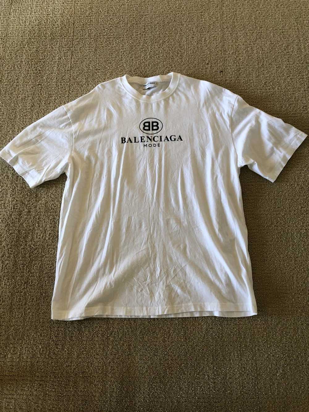 Balenciaga Balenciaga Mode Logo Tee - image 1