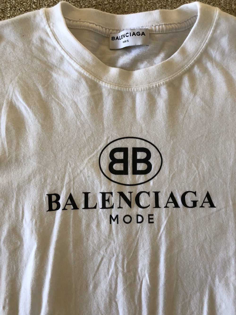 Balenciaga Balenciaga Mode Logo Tee - image 2