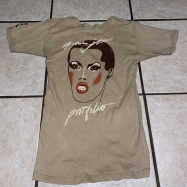 Grace Jones \" LIFE\" promo Tシャツ XL grace jones/island life/新品未使用/サイズXL - メルカリ