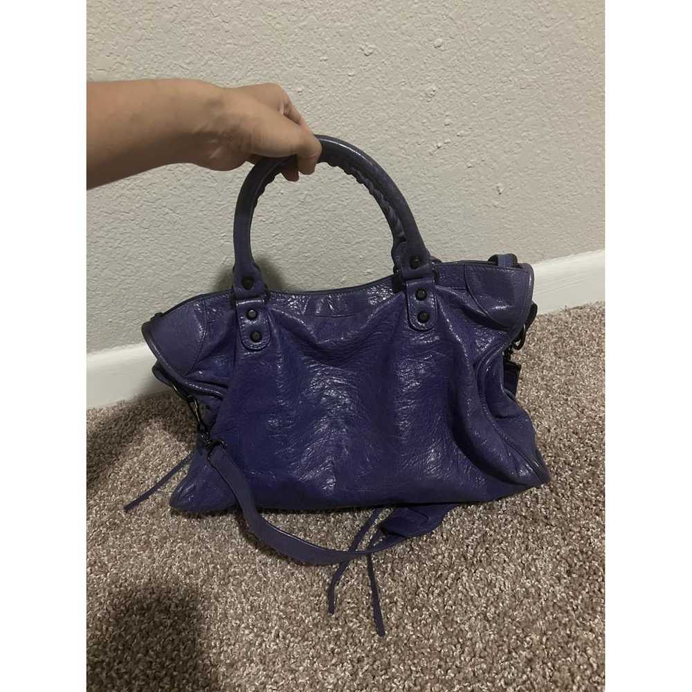 Balenciaga City leather handbag - image 2