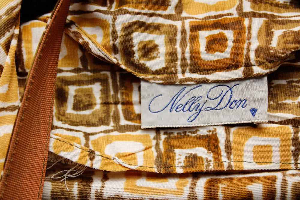 1960s Nelly Don Jersey Dress & Jacket - Medium - image 11