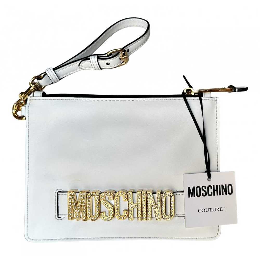 Moschino Leather clutch bag - image 1