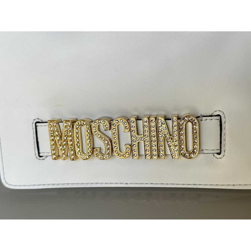 Moschino Leather clutch bag - image 4