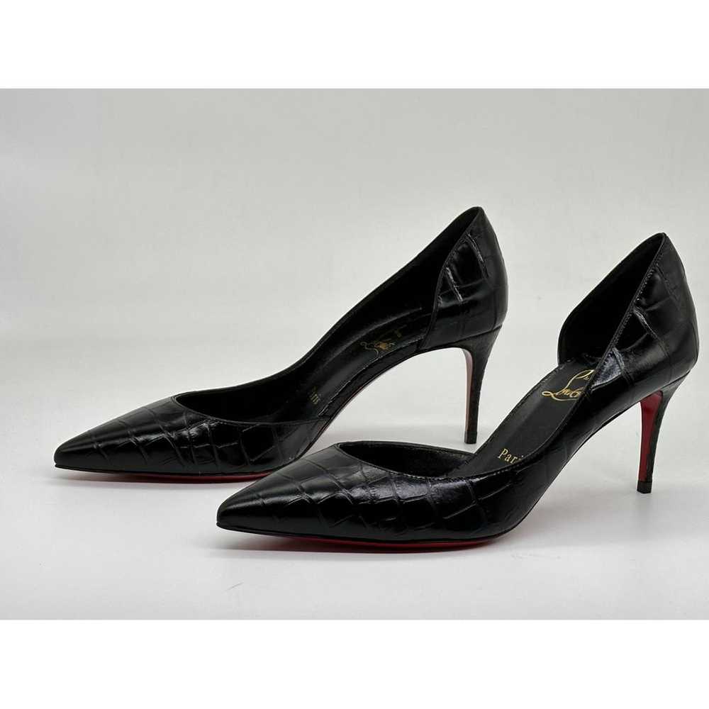 Christian Louboutin Iriza leather heels - image 3